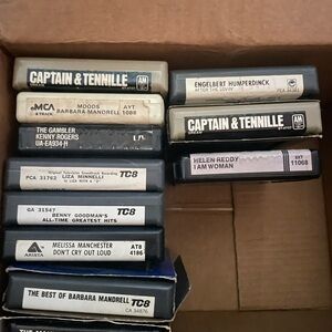 Vintage 8-Track Tape Collection